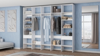 Стеллаж для одежды Мирта 69 BMS для дома