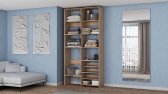 Стеллаж для одежды Мирта 80 BMS для дома