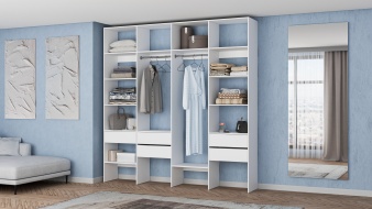 Стеллаж для одежды Мирта 68 BMS для дома