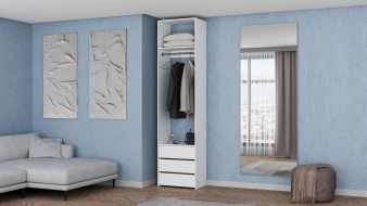 Стеллаж для одежды Мирта 33 BMS для дома