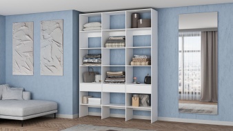 Встраиваемый Стеллаж для одежды Мирта 56 BMS