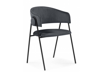 Современный Стул на металлокаркасе Криспиан