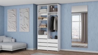 Стеллаж для одежды Мирта 41 BMS для дома