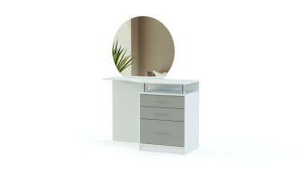 Узкий Туалетный столик Венеция BMS