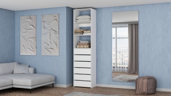 Стеллаж для одежды Мирта 37 BMS для дома