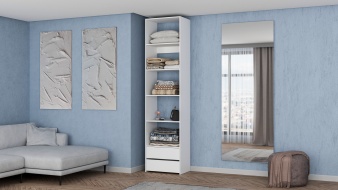 Стеллаж для одежды Мирта 36 BMS для дома