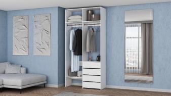 Стеллаж для одежды Мирта 45 BMS для дома