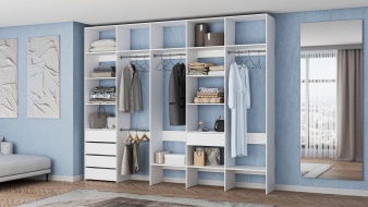 Стеллаж для одежды Мирта 73 BMS для дома