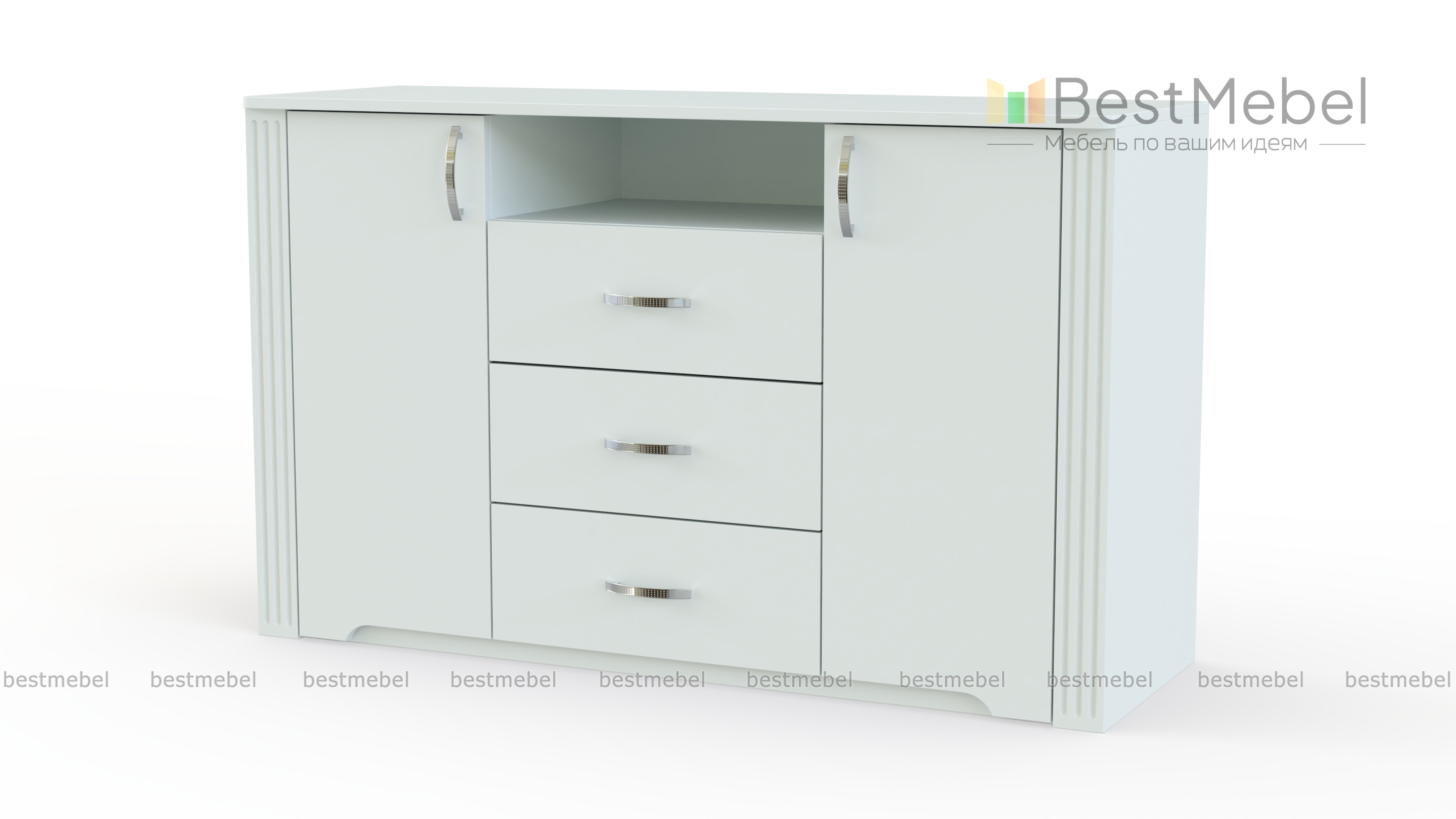Комод Виктория комбинированный 12 BMS