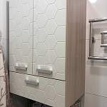 Шкаф подвесной в ванную Флора 2 BMS - Фото от клиента