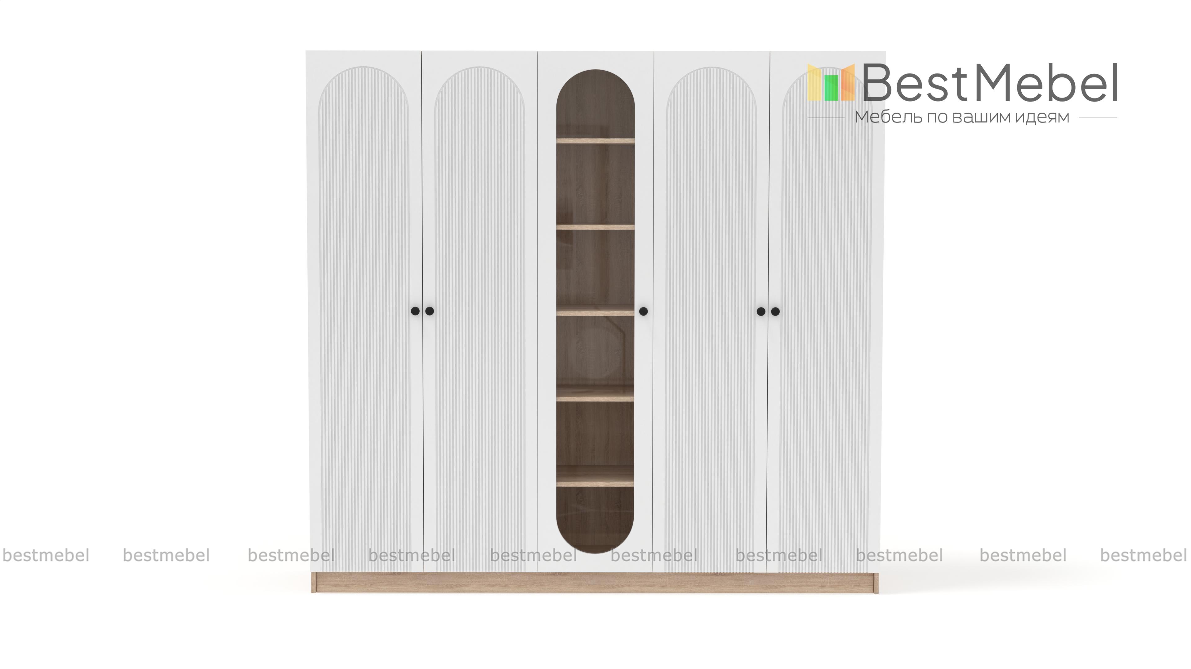 Шкаф распашной Рене 14 BMS - Фото