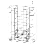 Шкаф распашной Мальм Malm 4