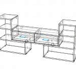 Схема сборки Тумба под ТВ №12 BMS