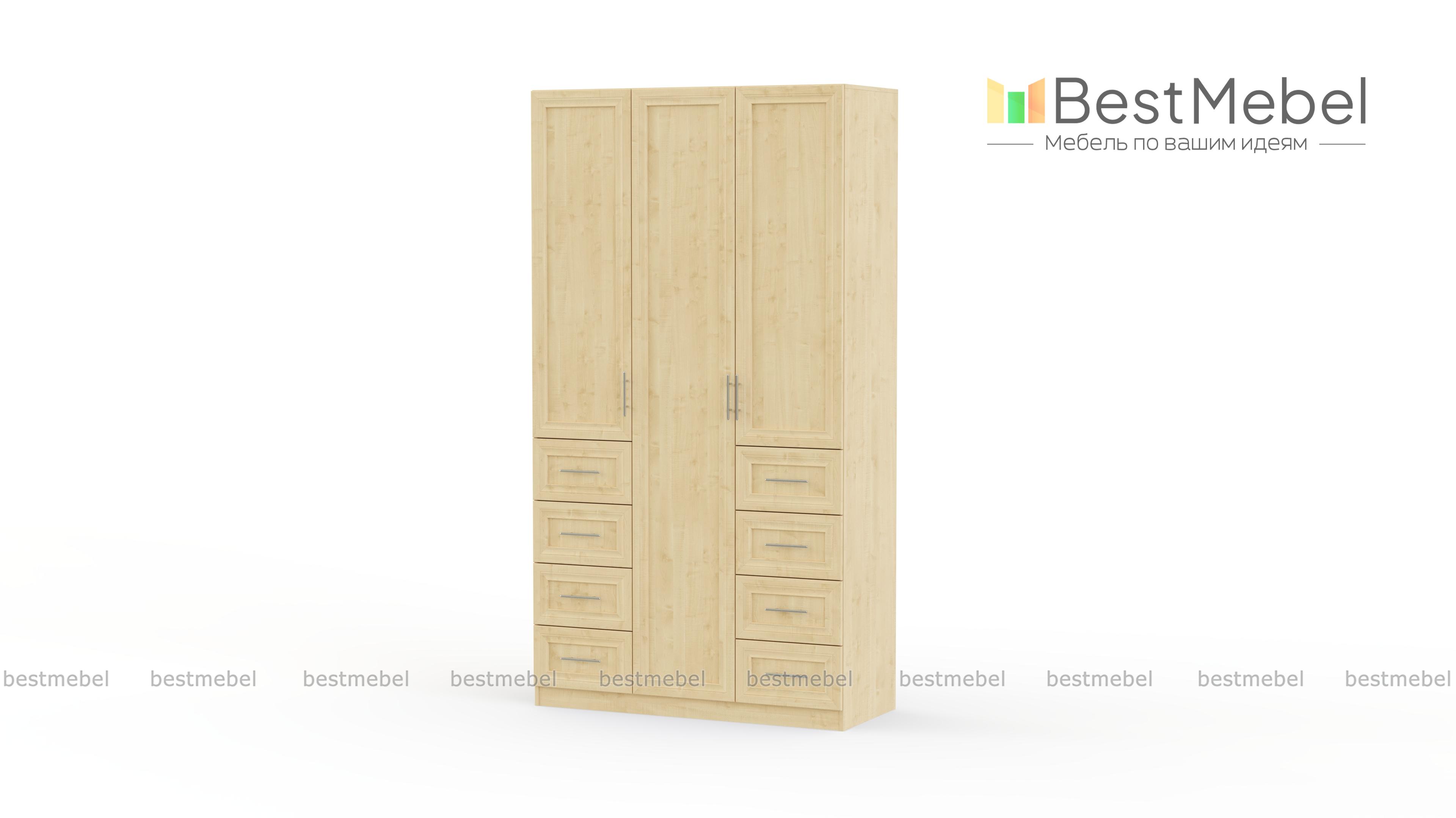 Распашной шкаф Крона 17 BMS - Фото