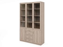 Шкаф книжный 3 №8 (1300х2150х350)