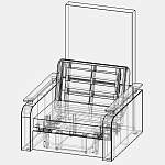 Кресло-кровать Карина 044 BMS(Аккордеон)