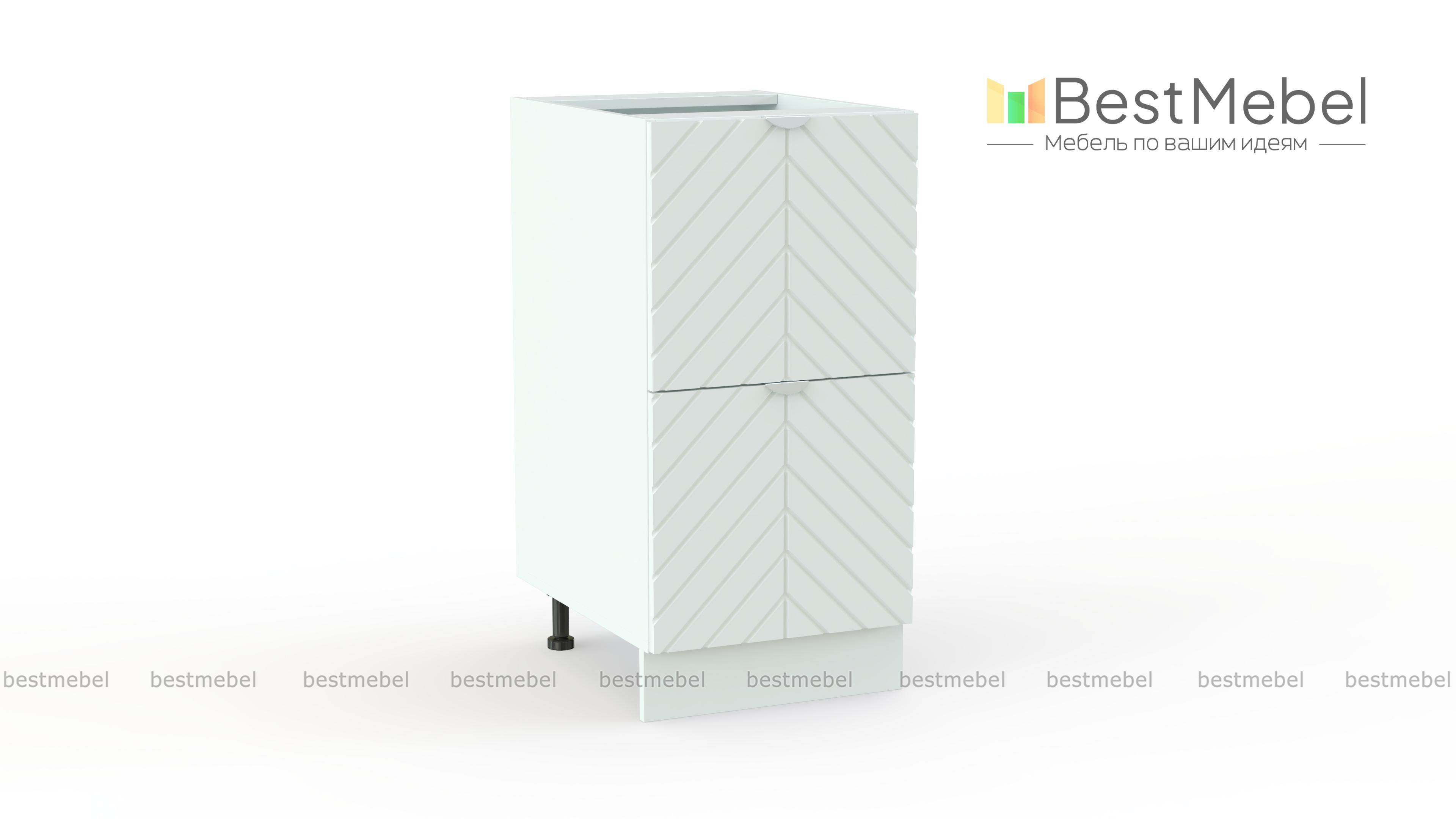 Шкаф нижний с 2-мя ящиками Анаис BMS - Фото