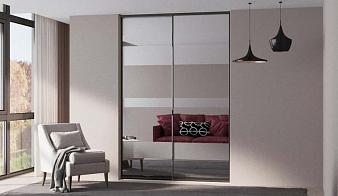 Шкаф-купе Лучший выбор Z 286 BMS(Платье - Платье (2 полки) (2)) (1450х2700х600)