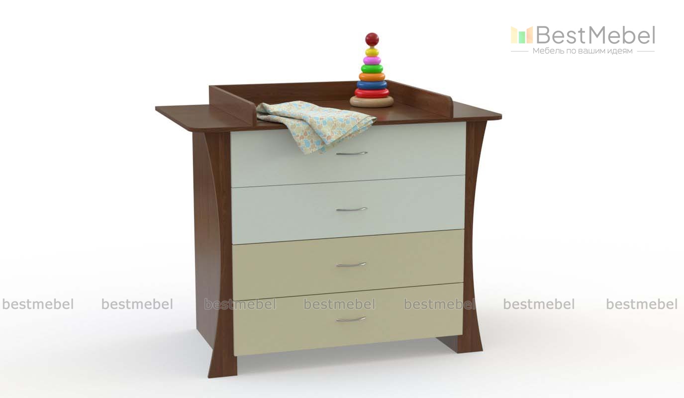 Пеленальный комод Саншайн 2 BMS