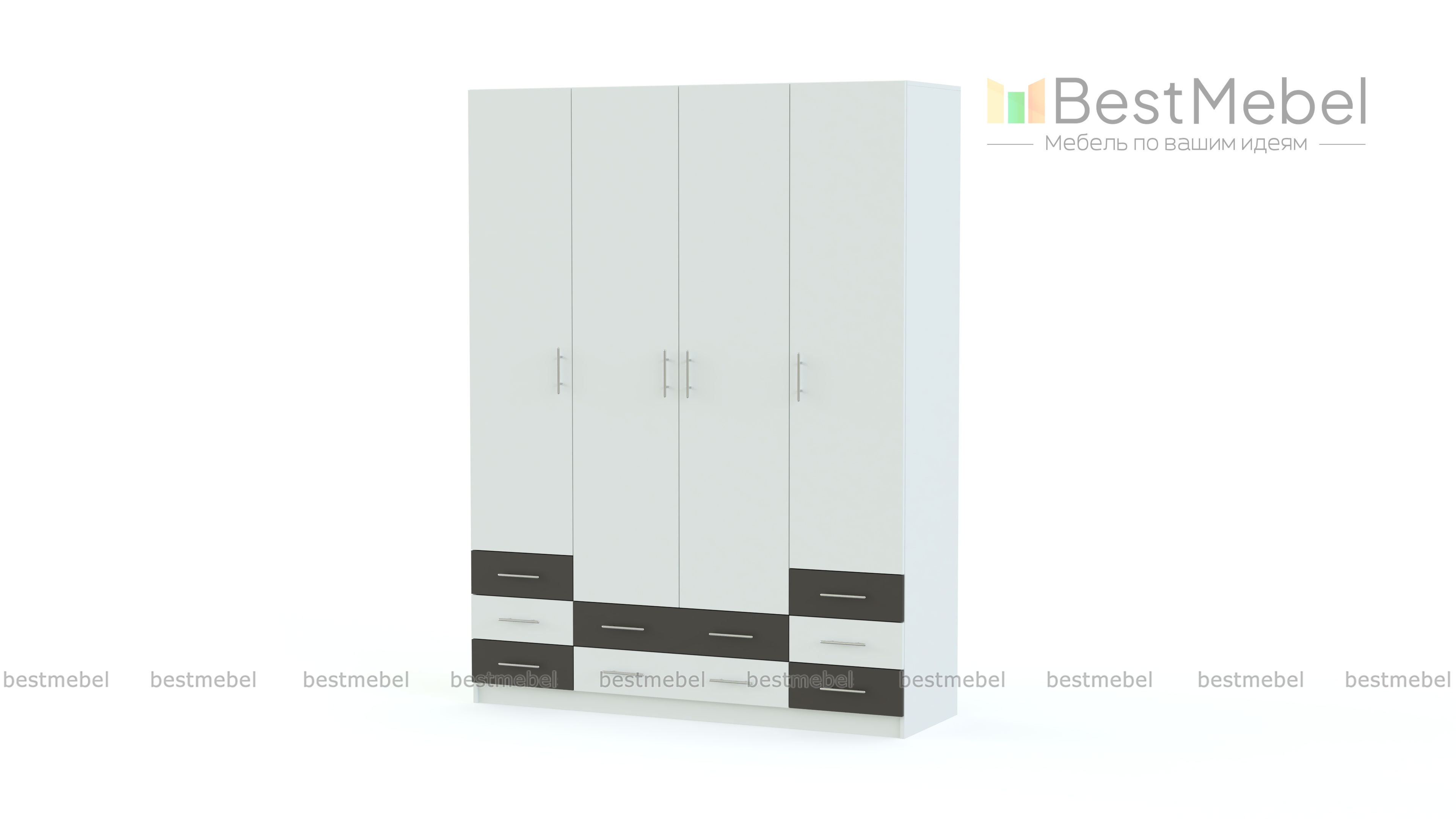 Распашной шкаф Гамма 18 BMS