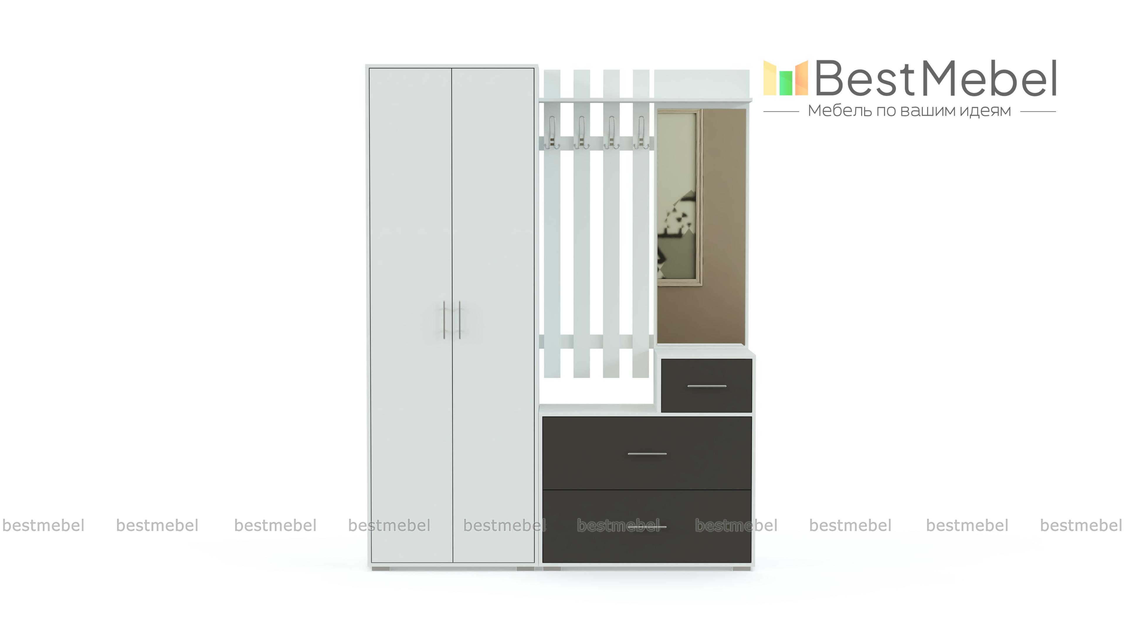 Прихожая Идеал 24 BMS - Фото