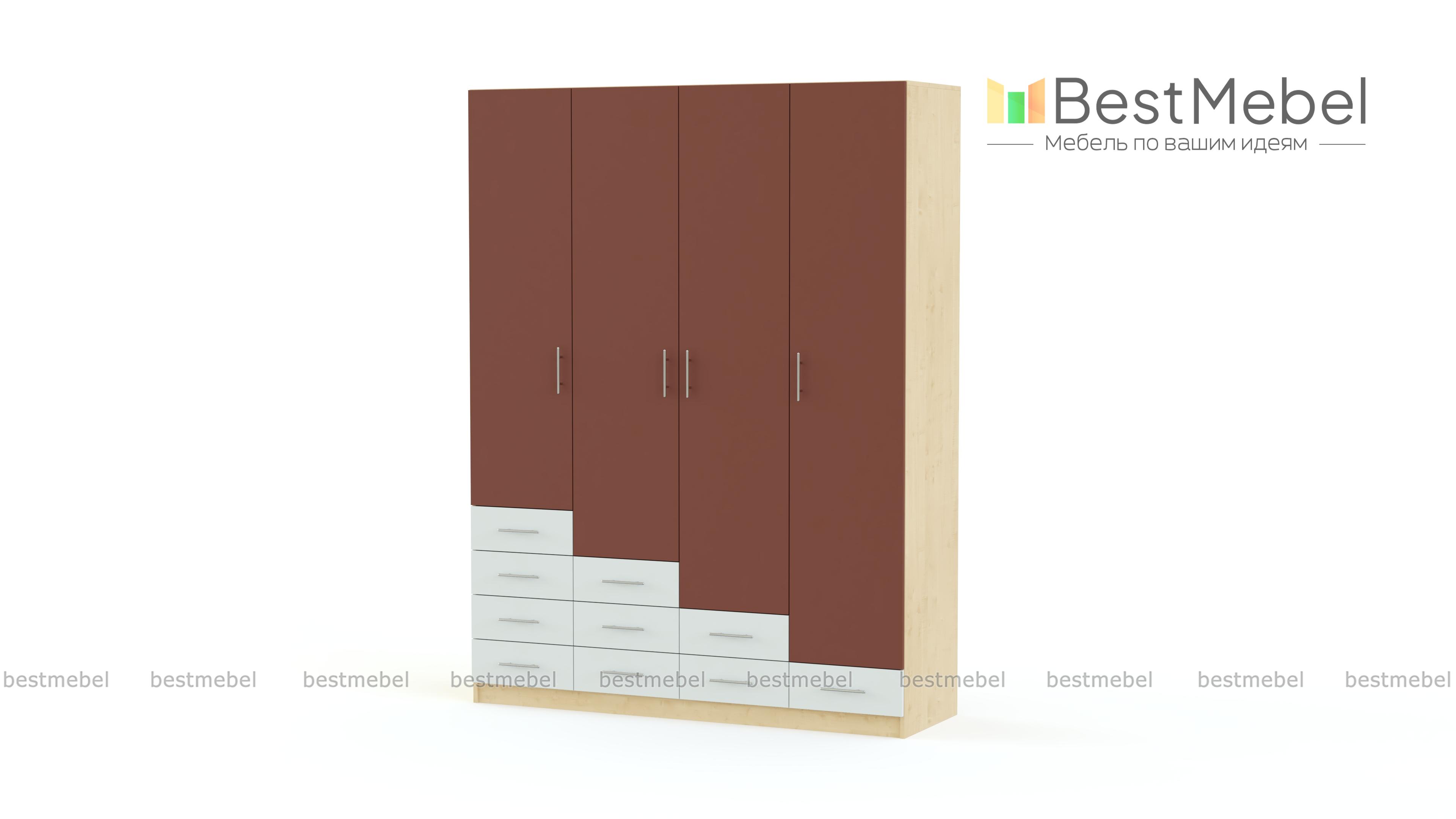 Распашной шкаф Гамма 13 BMS - Фото