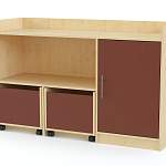 Ящик для игрушек на колесах №3 BMS - Фото 6