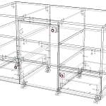 Схема сборки Тумба для оргтехники Марко 9 BMS