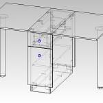 Схема сборки Кухонный стол Примо 4 BMS