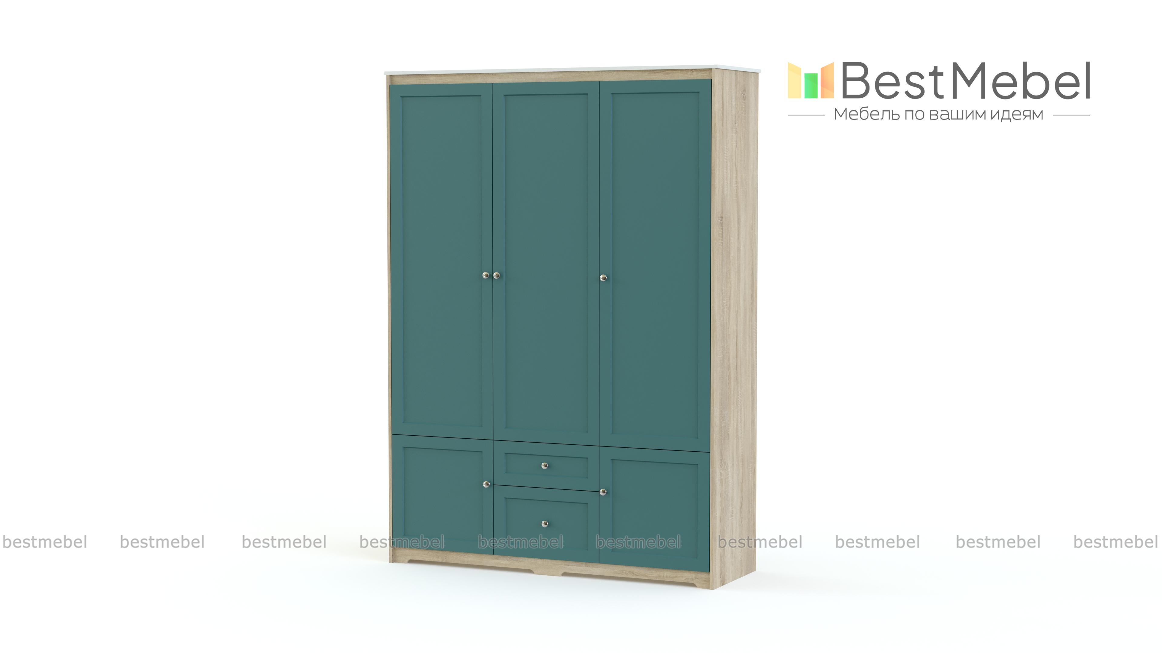 Распашной шкаф Сопрано BMS - Фото