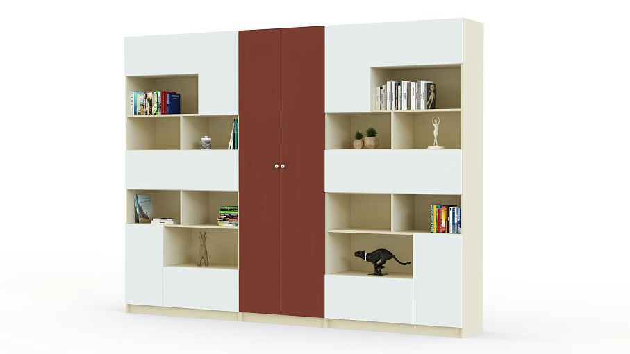 Шкаф-стеллаж Шелби-7 BMS - Фото