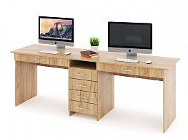 Письменный стол Лайт-11Я ПСЛТ BMS (1750х746х600)