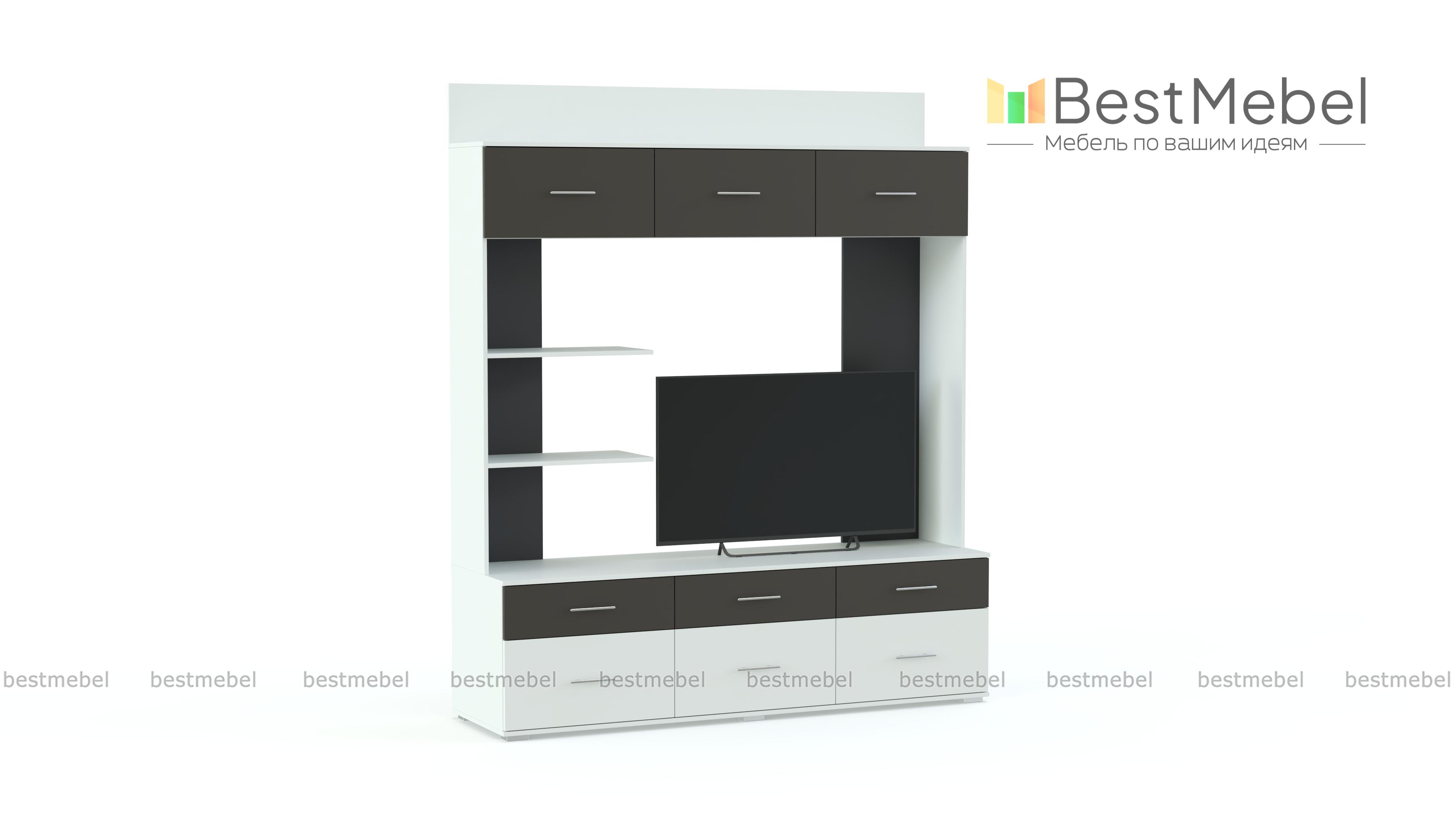 Гостиная - шкаф для ТВ Сити BMS - Фото