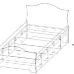 Схема сборки Кровать Поль BMS