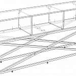 Чертеж Тумба под ТВ Фанни 16 BMS