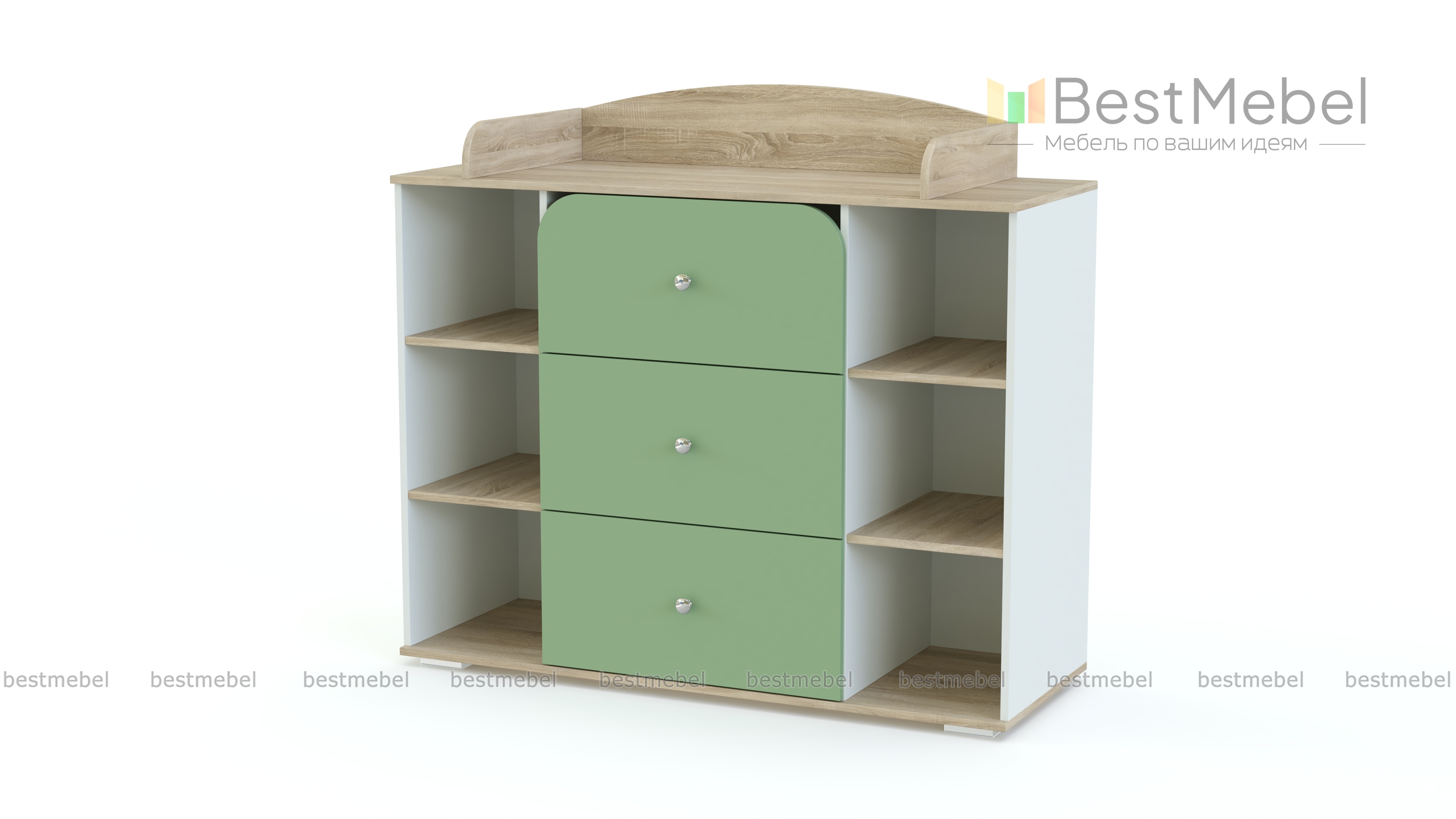 Пеленальный комод Айлин Нео 4 BMS