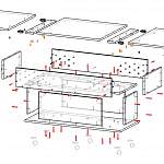 Схема сборки Стол журнальный Лайма 1 BMS