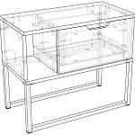Схема сборки Тумба прикроватная Альмо 14 BMS