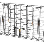 Схема сборки Стеллаж Серебро 7 BMS