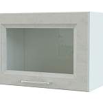 Шкаф верхний горизонтальный остекленный Европа BMS - Фото 5