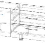 Схема сборки Тумба под ТВ Модерно 5.1 BMS