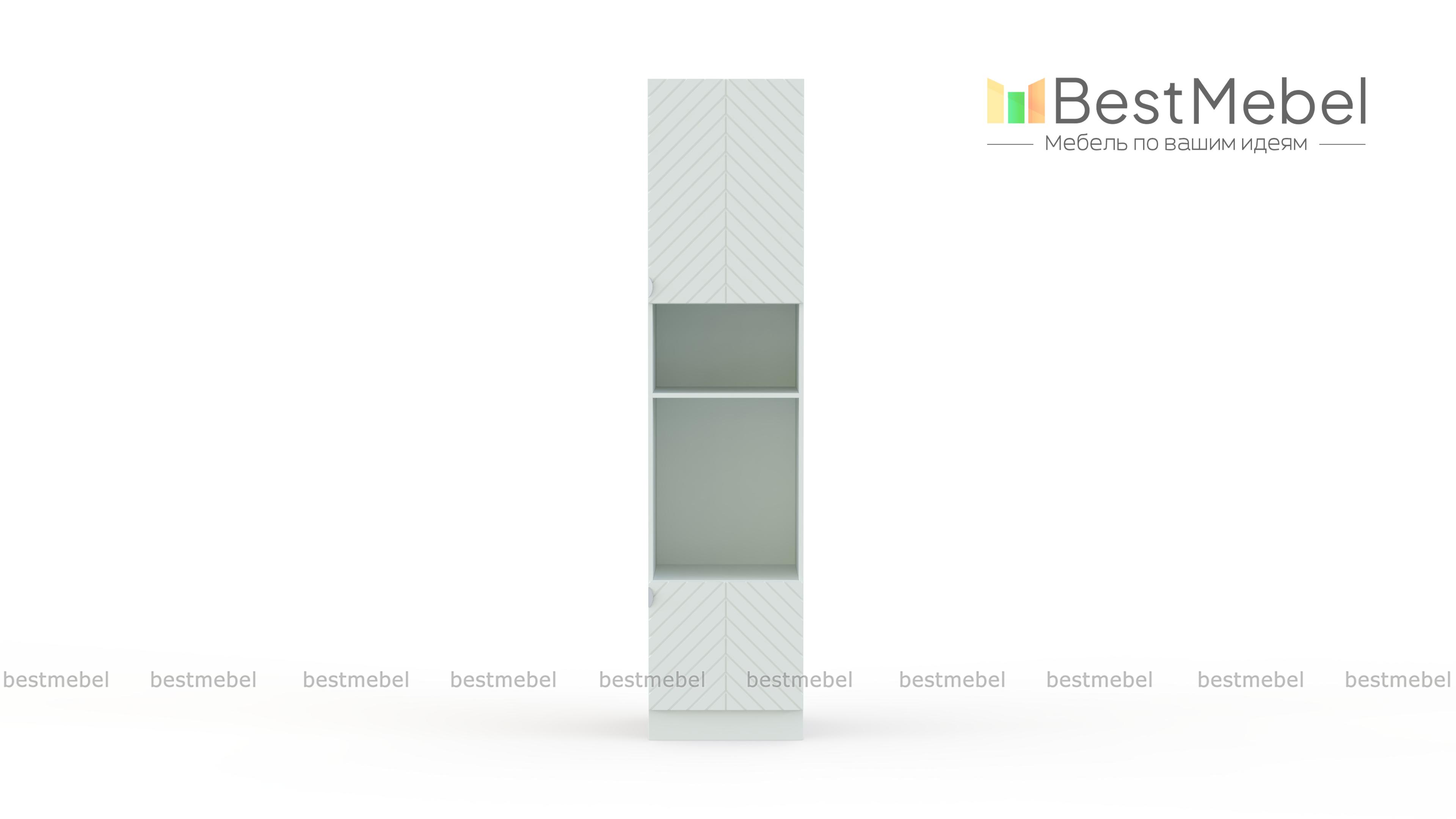 Шкаф-пенал с 2-мя дверцами Анаис 2 BMS - Фото