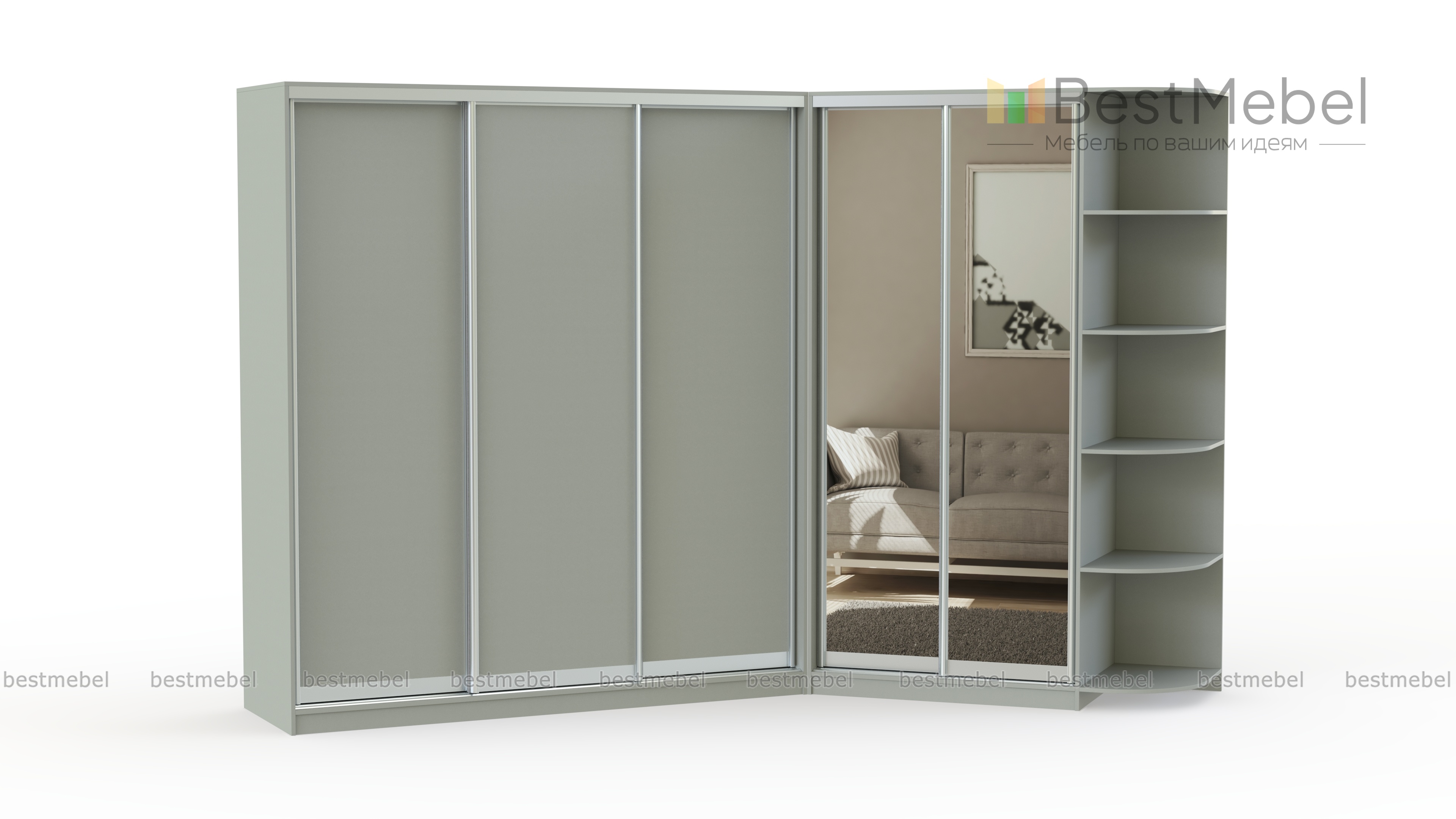 Шкаф-купе Снич BMS