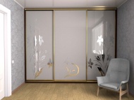 Шкаф № P-036 BMS(Белье - Платье - Белье (3))