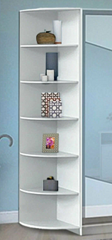 Угловой элемент к шкафу  (400х2000х400)