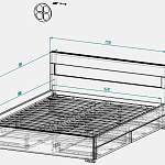 Схема сборки Кровать Сабрина с ящиками BMS