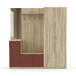 Стенка прихожая Футурино 15 BMS - Фото 2