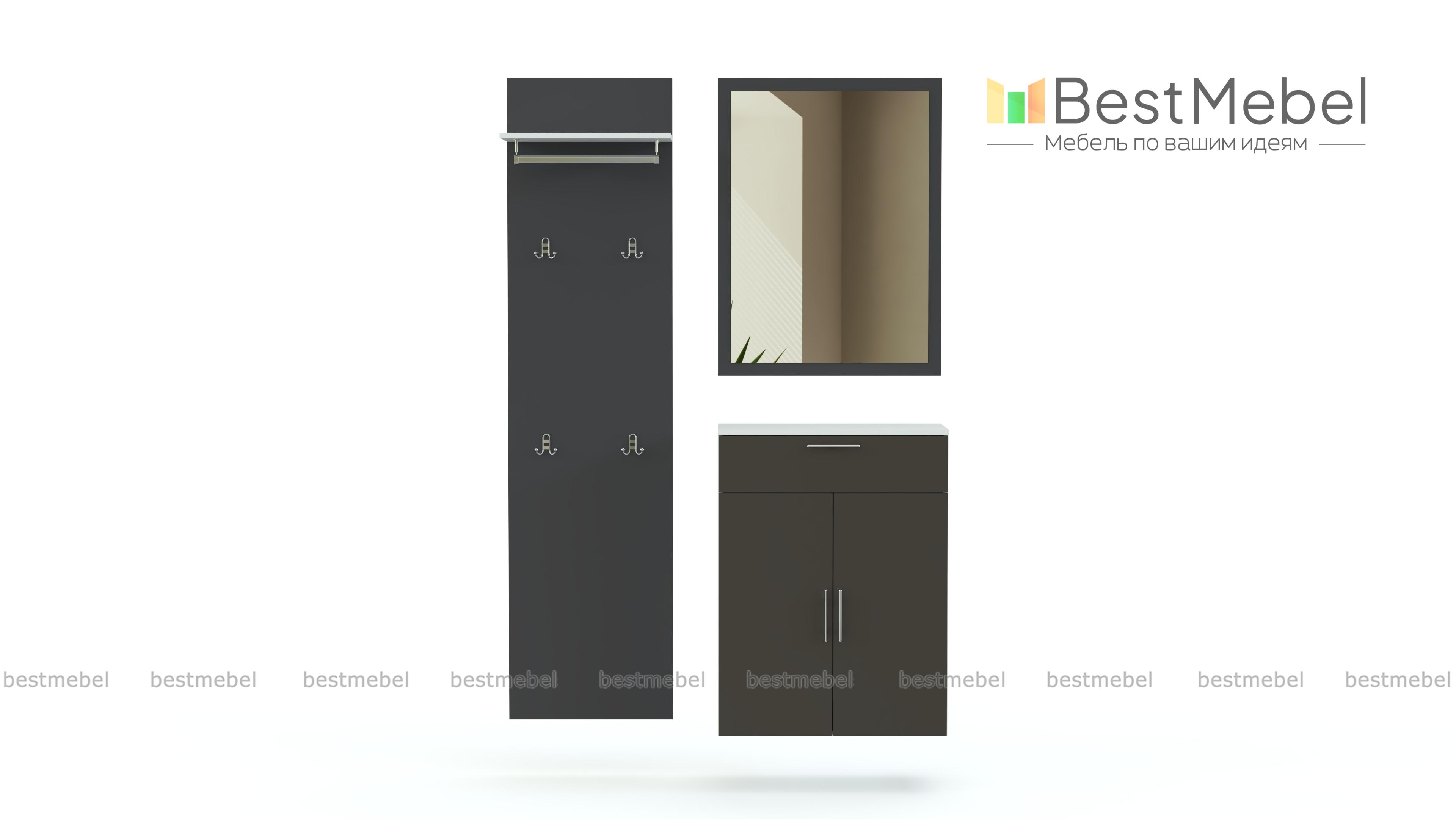 Прихожая Вельвет 13 BMS - Фото