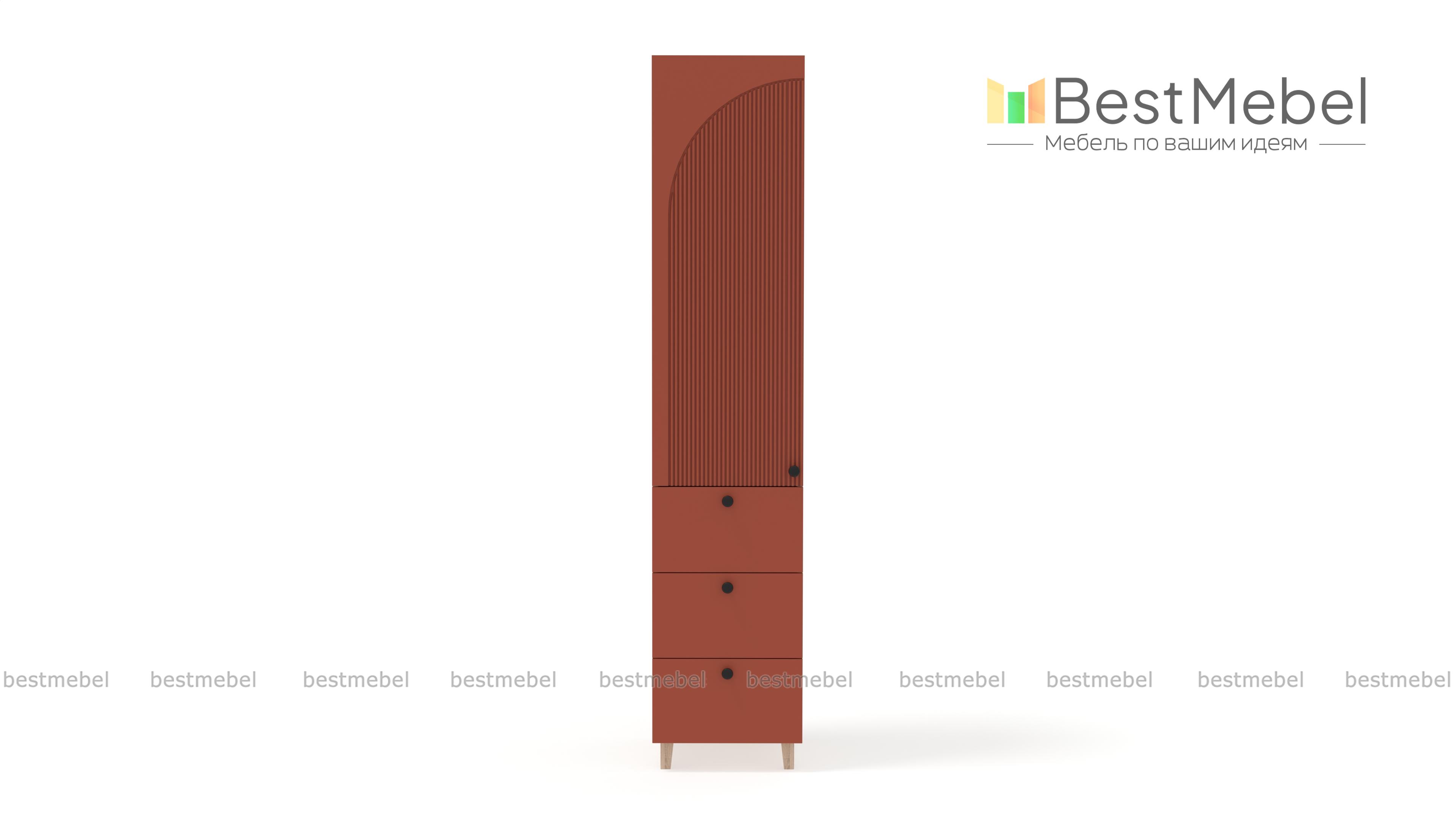 Шкаф-пенал Вивьен 1 BMS - Фото