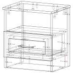 Схема сборки Прикроватная тумба Светлана M1 BMS